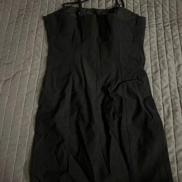 Forever 21 Black Strapless Dress - Picture 3 of 4